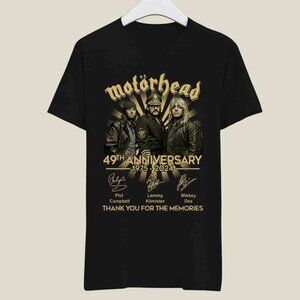 Motorhead Anniversary 2024 Rock Metal Band Concert Music Fans Thank You Tee 159